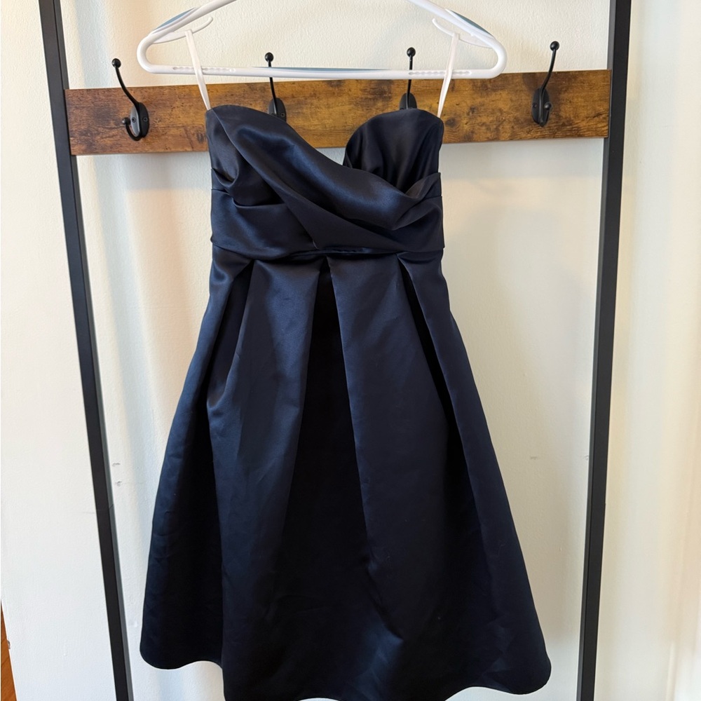 Kenzie Black Strapless Dress